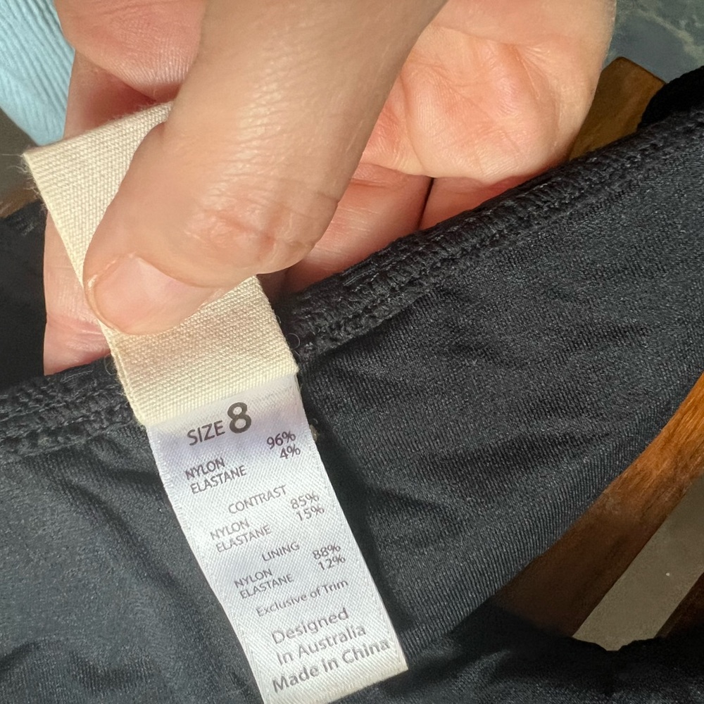 MileaTwo Piece swim suit size 8 bottoms, size 10 Top - Picture 7 of 8